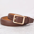 Classic Women’s Leather Belt | 2.3 cm Pin Buckle