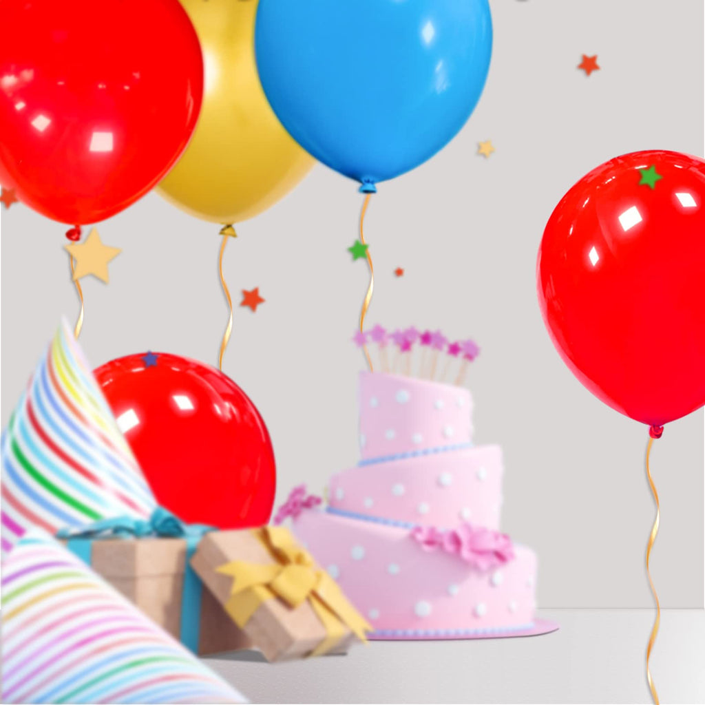QIKOOLAA 32Pcs Red 18-Inch Latex Balloons – Large Party Decor for Birthdays & Weddings