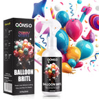 QONS Balloon Shine Spray 8.45oz – Glossy Latex Balloons for Parties & Events