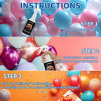 QONS Balloon Shine Spray 8.45oz – Glossy Latex Balloons for Parties & Events