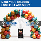 QONS Balloon Shine Spray 8.45oz – Glossy Latex Balloons for Parties & Events