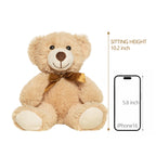 Quaakssi Teddy Bears Bulk — 5-Pack, 13.5-Inch Plush Toys for Kids, Gifts, and Party Decor