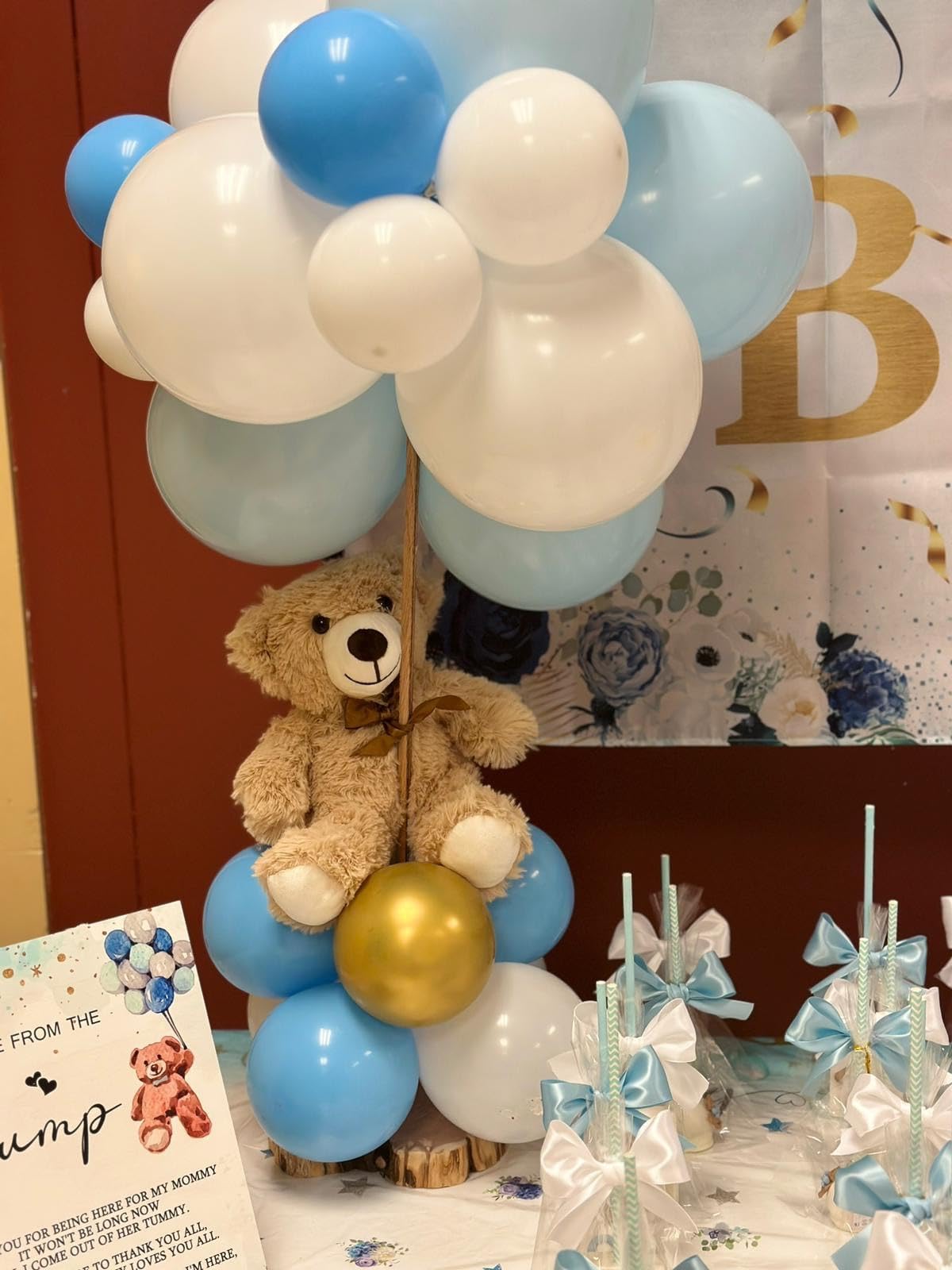 Quaakssi Teddy Bears Bulk 5 Pack – 13.5-Inch Light Brown Plush for Party Decor