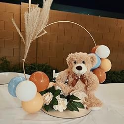 Quaakssi Teddy Bears Bulk 5 Pack – 13.5-Inch Light Brown Plush for Party Decor