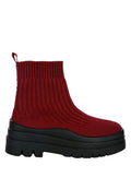 Quavo Knitted Platform Chunky Boots