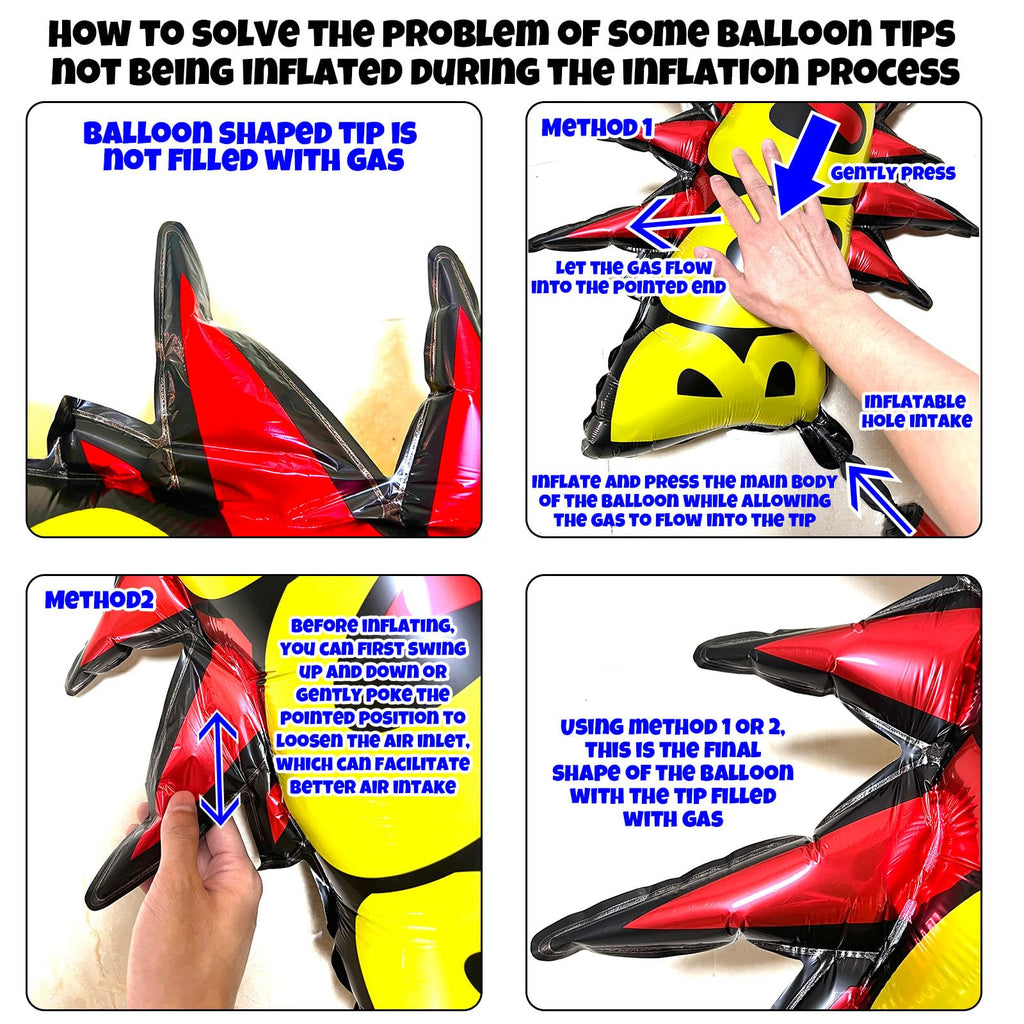 QZCPGP 4Pcs Superhero Balloons – Giant Foil Hero Party Decor for Kids Birthday