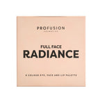 FULL FACE PALETTE RADIANCE | 8 SHADE EYE, FACE & LIP PALETTE