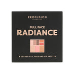 FULL FACE PALETTE RADIANCE | 8 SHADE EYE, FACE & LIP PALETTE