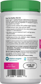 Rainbow Light Women’s Multivitamin – 120 Vegetarian Capsules | Organic & Non-GMO