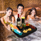 RAMIEYOO Floating Drink Holder – Versatile Pool, Beach & Hot Tub Tray for Easy Serving
