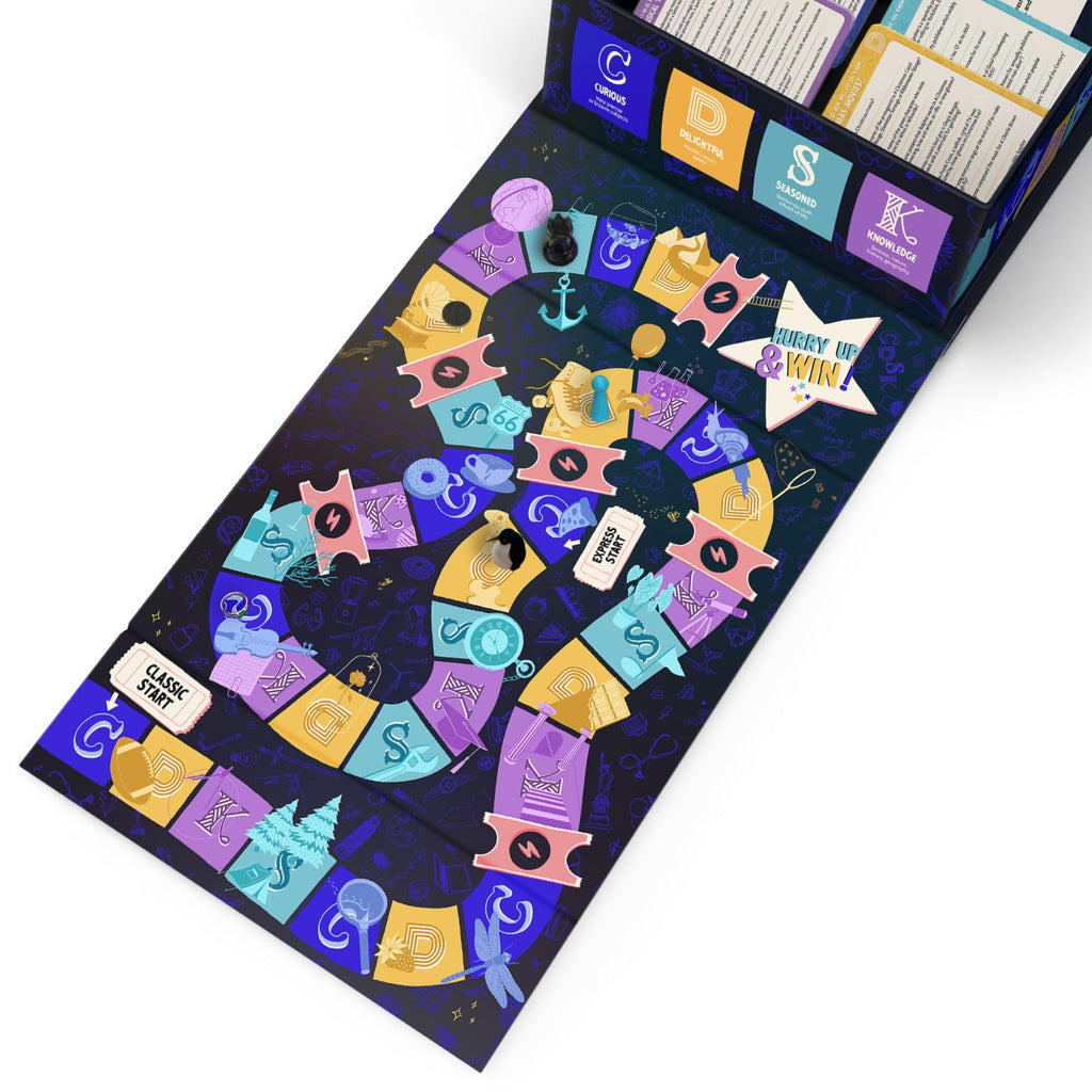 Randolph CDSK Trivia Party Game – 2–16 Players, 2500+ Questions, Ages 14+, 45 Minutes