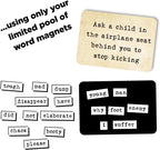 Ransom Notes - The Ridiculous Word Magnet Party Game & Expansion Bundle for 3+ Players