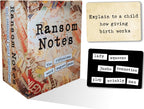 Ransom Notes - The Ridiculous Word Magnet Party Game & Expansion Bundle for 3+ Players