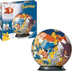 Ravensburger Pokemon 3D Puzzle Ball – 72-Piece No-Glue Jigsaw for Kids 6+