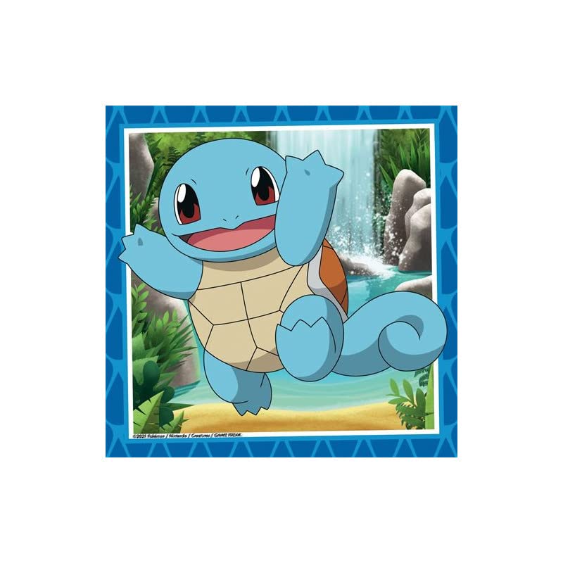Ravensburger Classic Pokemon Jigsaw Puzzles for Kids 5+ | 3x49 Pieces