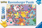 Ravensburger Pokemon XXL 100-Piece Jigsaw Puzzle for Kids 6+ – Pikachu Edition
