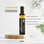 RAWYA Black Seed Oil - Unfiltered - 8.4 oz - Organic Full-Spectrum Cold-Pressed