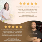 Real Mushrooms Lions Mane Supplement - Organic, Vegan, Non-GMO | 60 Servings