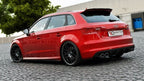 Maxton Design - REAR SIDE SPLITTERS AUDI S3 8V SPORTBACK