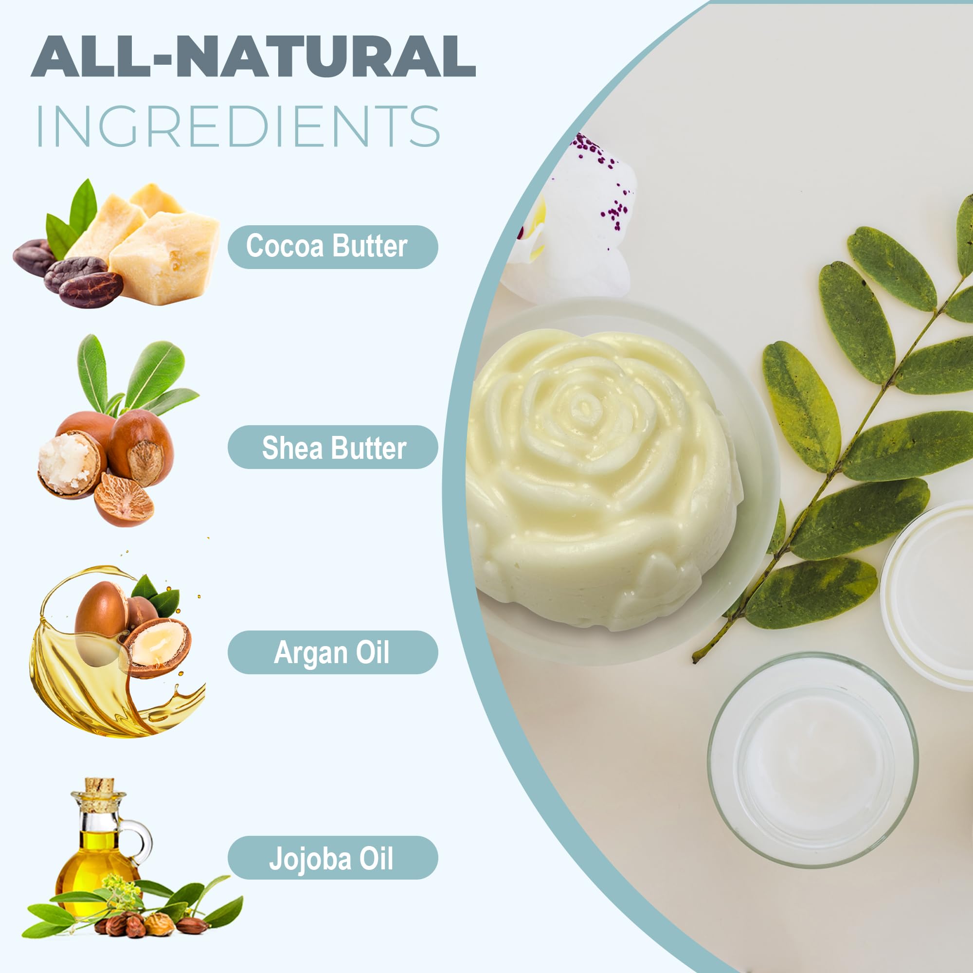 Relaxcation Bio-Conditioner-Bar für geschädigtes Haar – unparfümiert, handgemacht in den USA