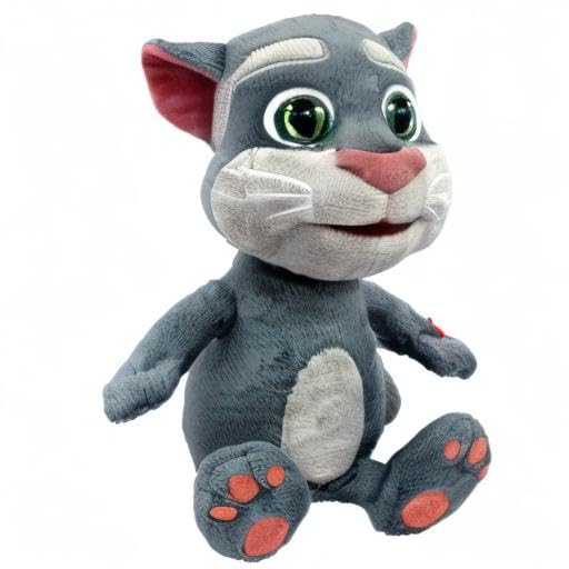 Relsy Talking Tom & Friends 12-Inch Interactive Plush – Talkback Toy that Repeats Your Voice & App Sound Effects
