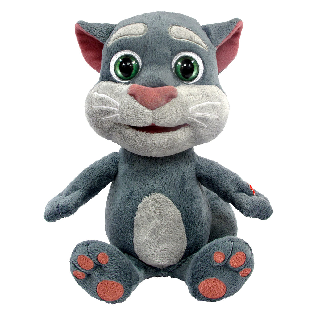 Relsy Talking Tom & Friends 12-Inch Interactive Plush – Talkback Toy that Repeats Your Voice & App Sound Effects