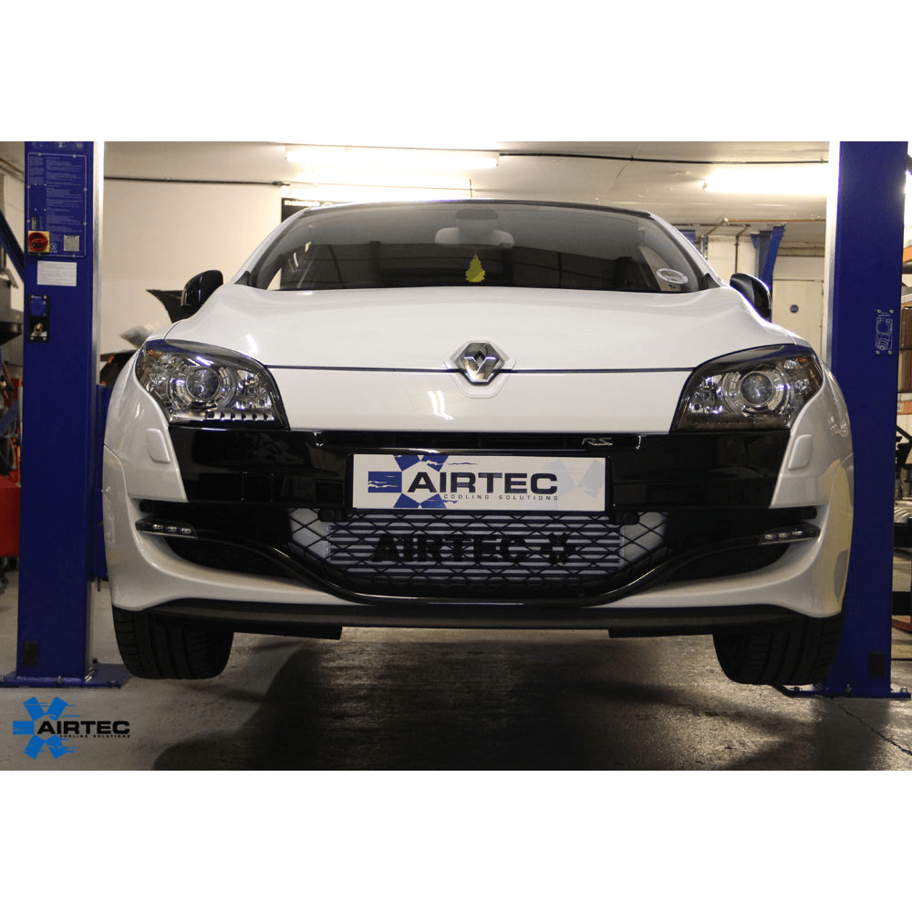 AIRTEC STAGE 1 60MM CORE INTERCOOLER UPGRADE WITH AIR-RAM SCOOP FOR MEGANE 3 RS 250 AND 265