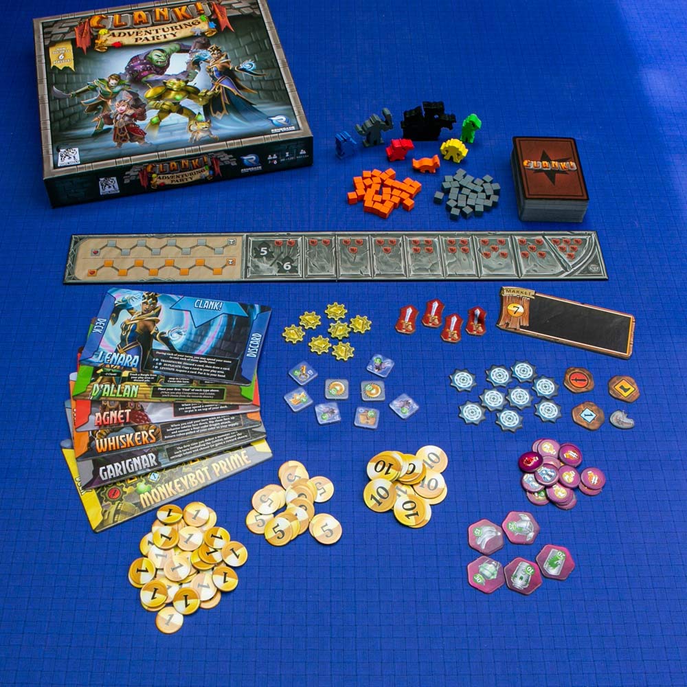 Renegade Game Studios Clank! Adventuring Party Expansion – Six New Identities & Hexavultus Boss | 2–6 Players | 13+