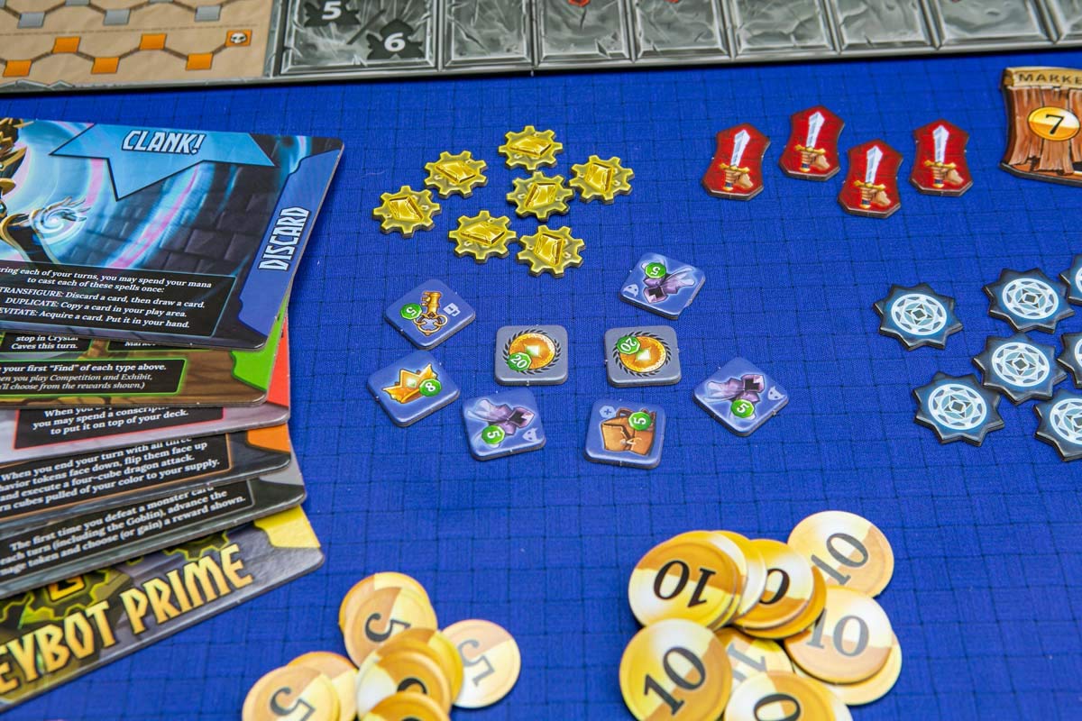 Renegade Game Studios Clank! Adventuring Party Expansion – Six New Identities & Hexavultus Boss | 2–6 Players | 13+