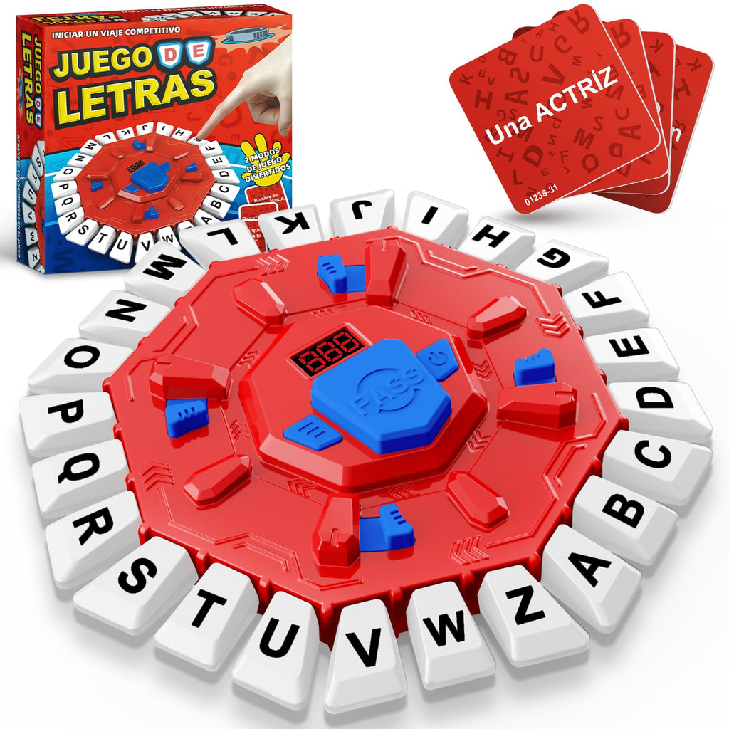 Resflycheng Board Game with Digital Screen | 2 Modes, 35 Double-Sided Cards | Party & Interactive Learning