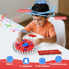 Resflycheng Board Game with Digital Screen | 2 Modes, 35 Double-Sided Cards | Party & Interactive Learning