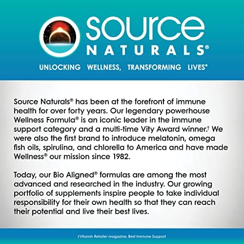 Source Naturals Wellness Formula - Advanced Immune Support, 120 Capsules