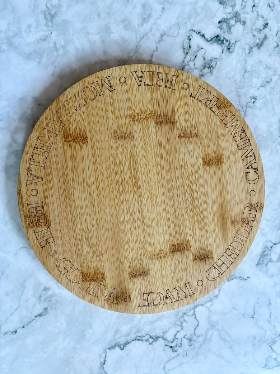 Double Sided Christmas Serving Tray Cheese Board