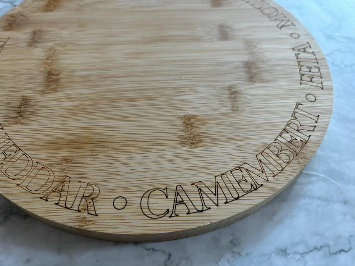 Double Sided Christmas Serving Tray Cheese Board