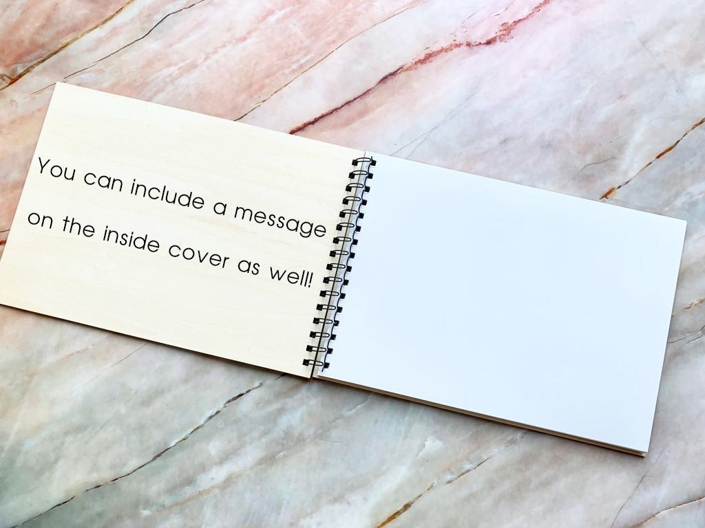 Hand Painted Christmas Photo Album