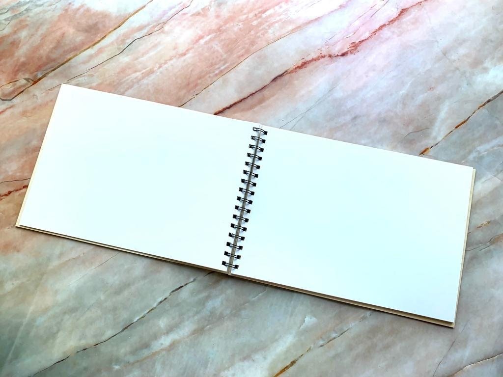 Hand Painted Christmas Photo Album