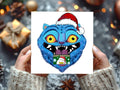 Happy Christmas Card from K-Pop Demon Hunters Tiger