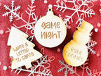 Personalised Christmas Advent Activity Tokens
