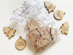 Personalised Christmas Advent Activity Tokens