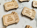 Personalised Christmas Advent Movie Tokens
