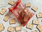 Personalised Christmas Advent Movie Tokens