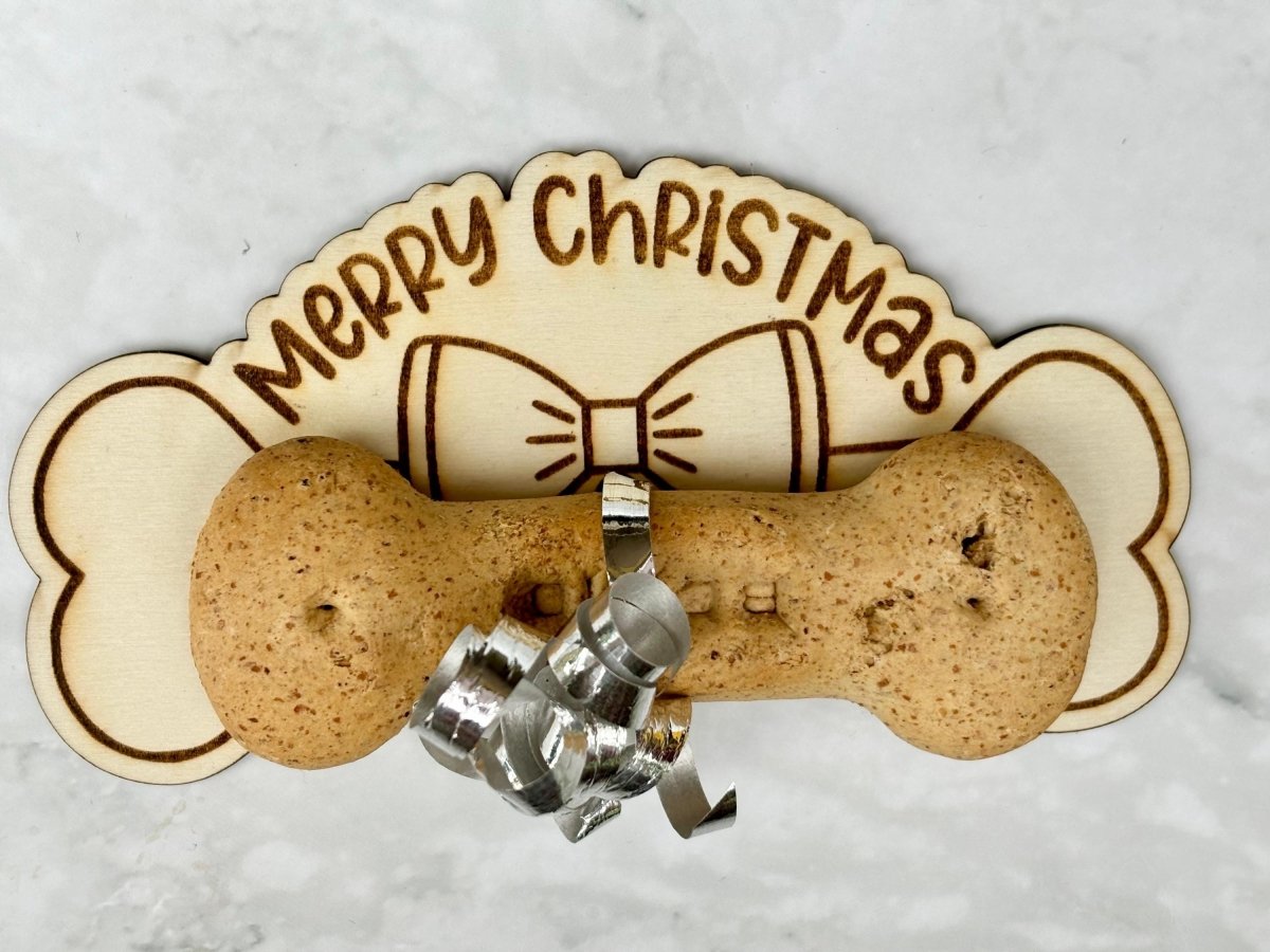 Personalised Dog Bone Christmas Gift