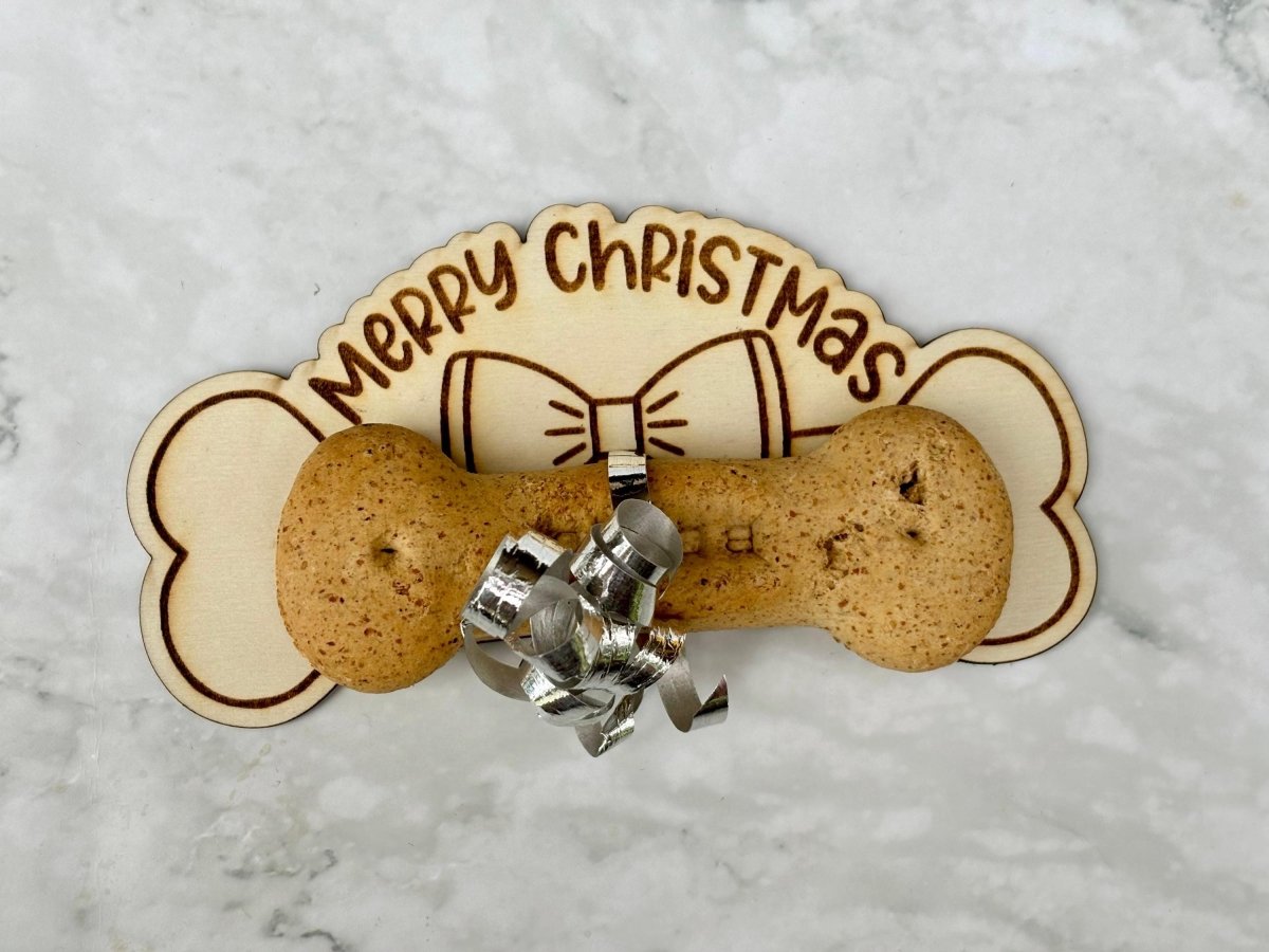 Personalised Dog Bone Christmas Gift
