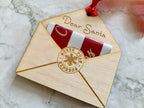 Personalised Letter to Santa Gift Card Holder Christmas Decoration