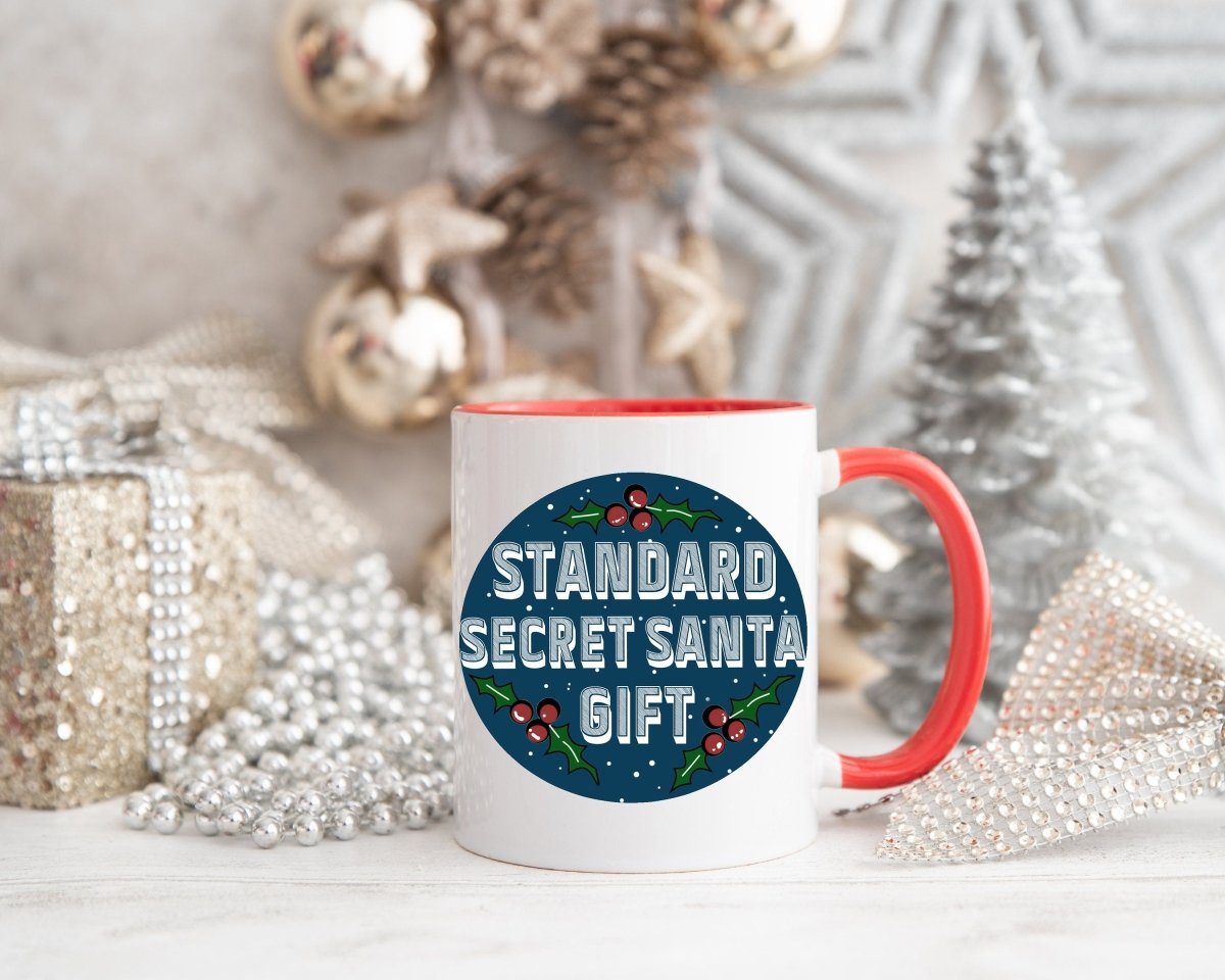 Standard Secret Santa Gift Christmas Mug