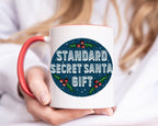 Standard Secret Santa Gift Christmas Mug