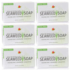 Reviva Seaweed Soap 6 Pack – Organic Exfoliating Bar for Face & Body | Made in USA