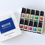Starter Kit by Revive Essential Oils – 100% Pure Therapeutic Grade Oils for Diffuser and Massage