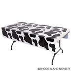 Rhode Island Novelty Cow Print Tablecloth 54x72 — One Per Order