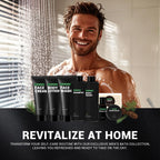 Rinse & Robust Beard Kit for Men – Cedarwood Oil & Balm Gift Set
